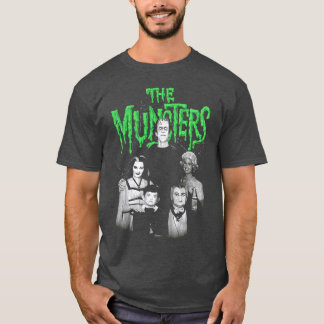 Camiseta Chica de la familia de monstruos de terror