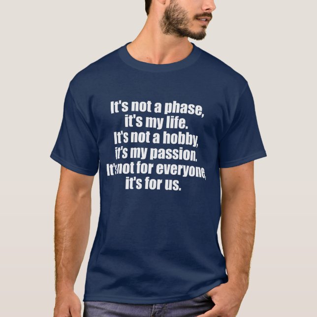 Camiseta Chica de la frase de caballo (Anverso)
