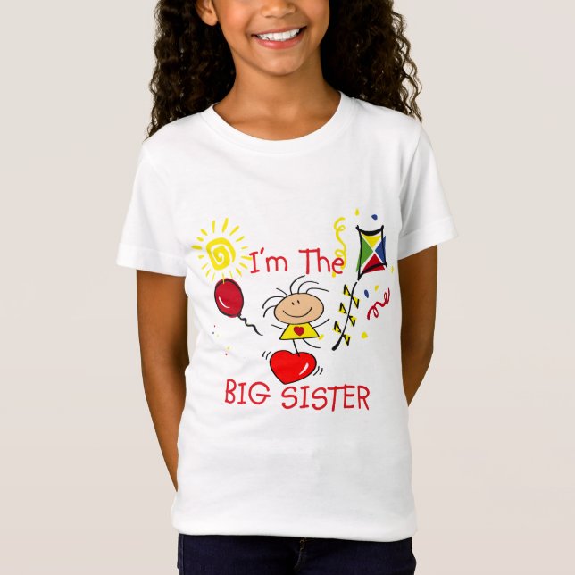 Camiseta Chica de la hermana grande de Fiigure del palillo (Anverso)