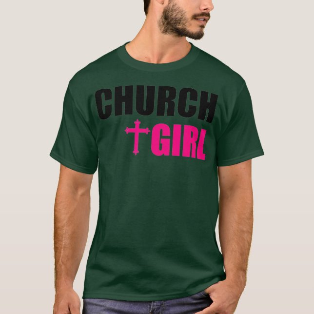 Camiseta Chica de la Iglesia Cristiana Fe Devout (Anverso)