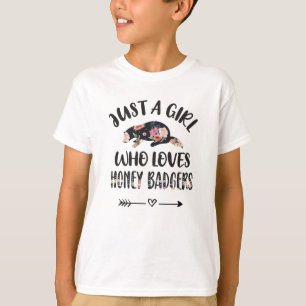 Camiseta Chica de la insignia de la miel regalo para el ama