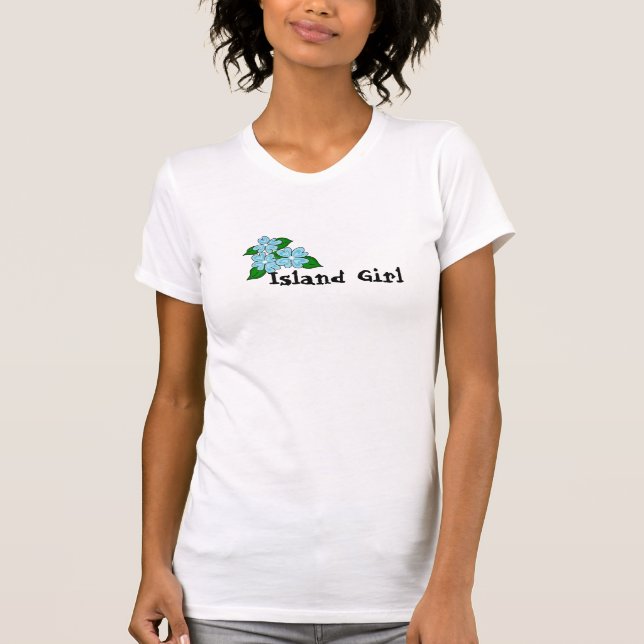 Camiseta Chica de la isla (Anverso)