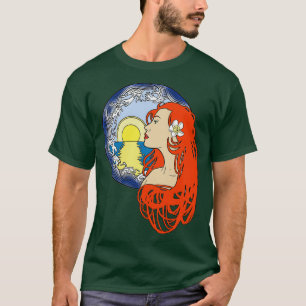 Camiseta Chica de la isla de Nouveau