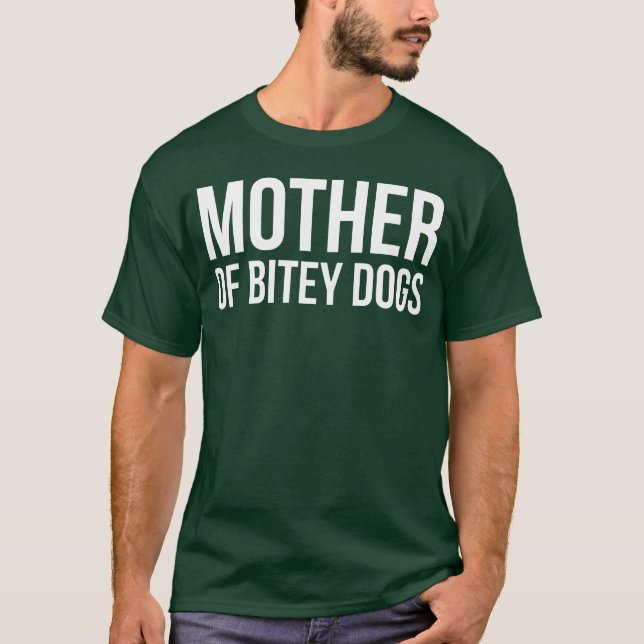 Camiseta Chica De La Madre De Los Perros Bitey (Anverso)