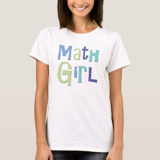 Camiseta Chica de la matemáticas