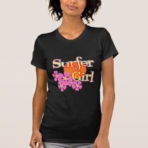 Camiseta Chica de la persona que practica surf