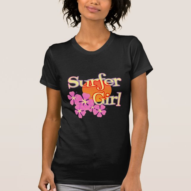 Camiseta Chica de la persona que practica surf (Anverso)