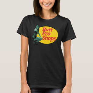 Camiseta Chica de la Pesca Cuidada de la Tirada Butt Pro Sh