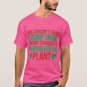 Camiseta Chica de la planta de nitroglicerina vintage