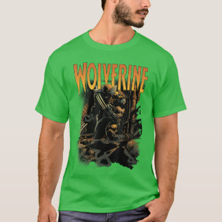 Camiseta Chica de la portada del cómic de Wolverine