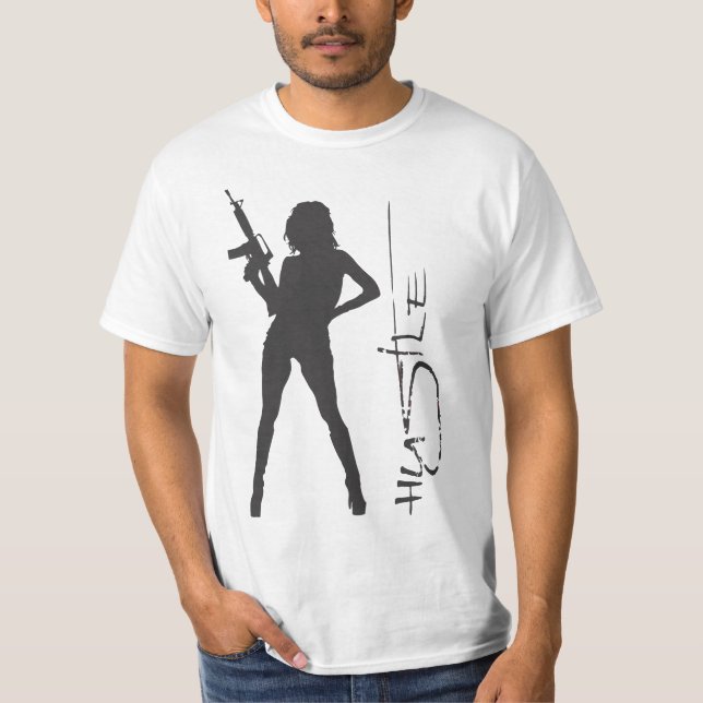 Camiseta chica de la prisa (Anverso)