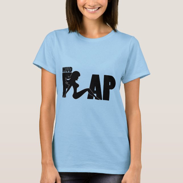 Camiseta Chica de la solapa de fango 5 (Anverso)