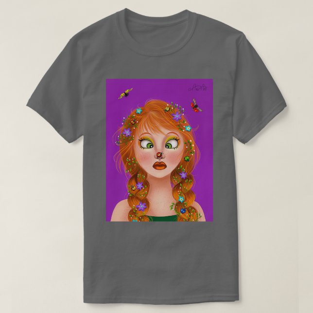 Camiseta chica de ladybird (Diseño del anverso)