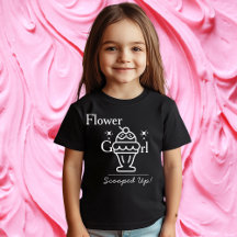 Chica de las Flores de Helado Retro Recogida a Jue