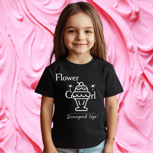 Camiseta Chica de las Flores de Helado Retro Recogida a Jue