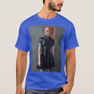 Camiseta Chica de látex de Redheahed