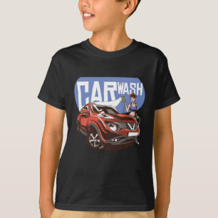 Camiseta Chica de lavado de coches