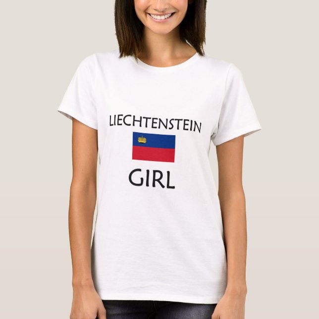 CAMISETA CHICA DE LIECHTENSTEIN (Anverso)
