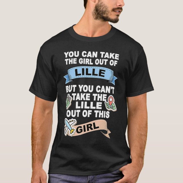 Camiseta Chica de Lille Relocation de Lille (Anverso)