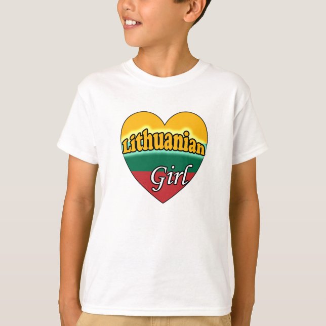 Camiseta Chica de Lituania (Anverso)