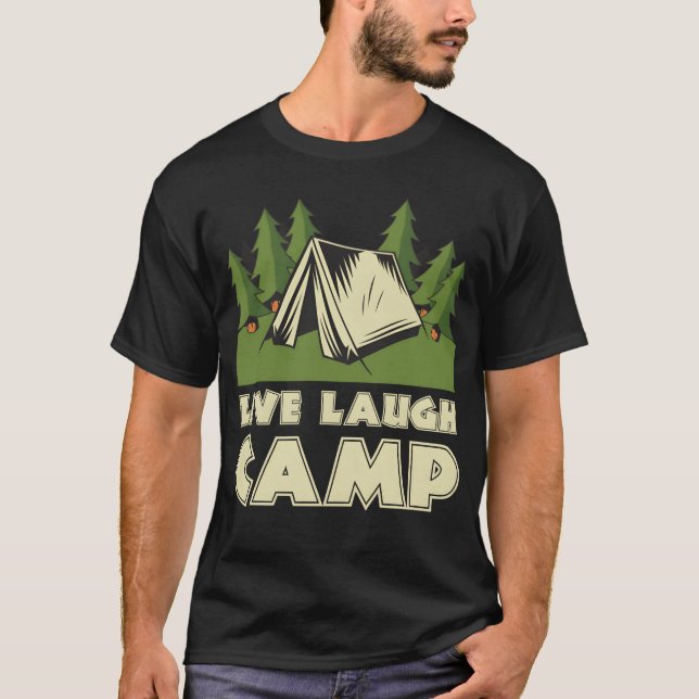 Camiseta Chica de Live Laugh Camp (Anverso)