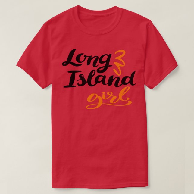 Camiseta Chica de Long Island (Diseño del anverso)