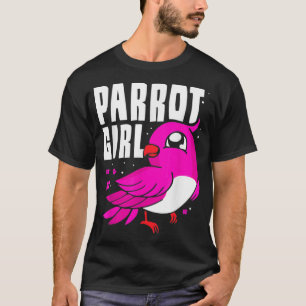 Camiseta Chica de loros Mascotas animales Parrots Cute