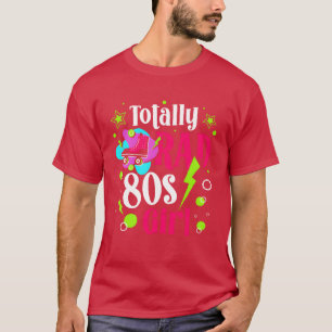 Camiseta Chica de los 80 Década de los Ochenta 1980 Vintage