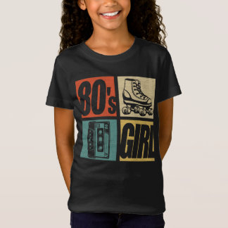 Camiseta chica de los 80's Fashion 80 Theme Party Ochenta