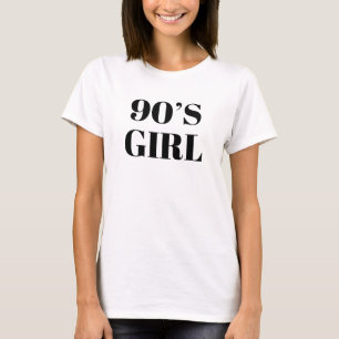 Camiseta chica de los años 90