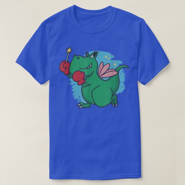 Camiseta Chica de los dinosaurios de hadas (Diseño del anverso)