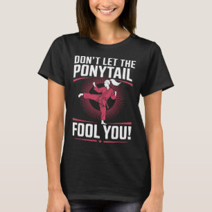 Camiseta Chica de lucha contra las artes marciales - No dej