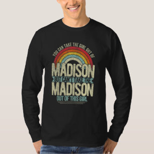 Camiseta Chica De Madison Wisconsin Hogar De Madiso