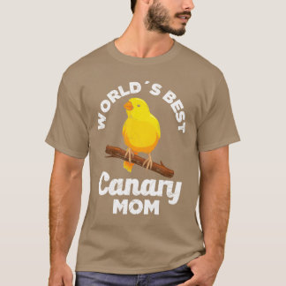 Camiseta Chica de Madres Amigo del Mundo Mejor Madre Canari