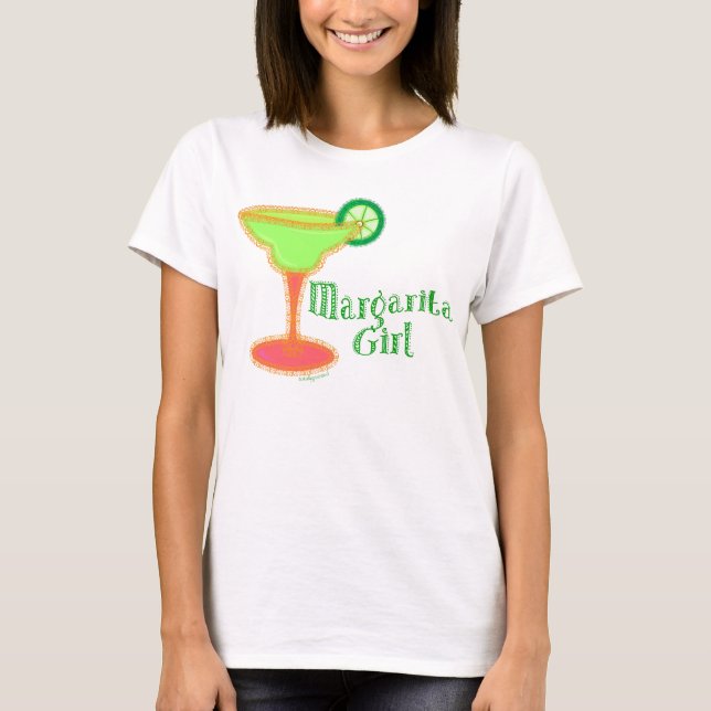 Camiseta Chica de Margarita II (Anverso)