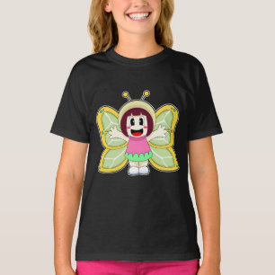 Camiseta Chica de mariposa