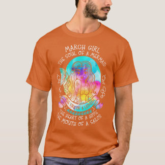Camiseta Chica De Marzo El Alma De Una Sirena