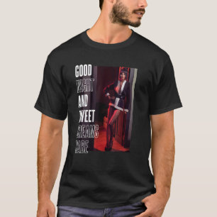 Camiseta Chica de medias de red en pijama de hombre