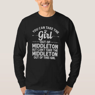 Camiseta Chica De Middleton Id Idaho Funny Home Roots U