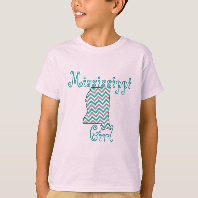 Camiseta Chica de Mississippi (Anverso)