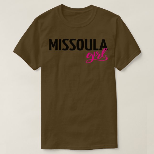 Camiseta Chica de Missoula (Diseño del anverso)