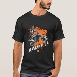 Camiseta Chica de Moto de Cross Braaap Supercross Chica Mon