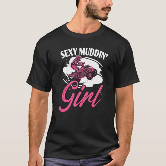 Camiseta Chica De Muddin: Ofrecen Bicicleta De Cuatro Princ (Anverso)
