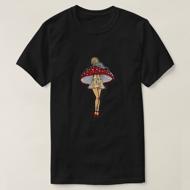 Camiseta Chica DE MUSHROOM LEG (Diseño del anverso)