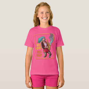 Camiseta Chica de Música Genial – Notas Audaces, Corazón Sa