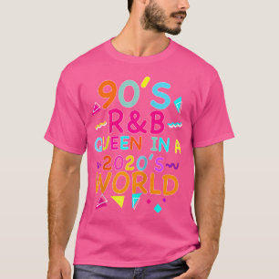 Camiseta chica De Música Rb De 90 Rnb Lover Rhythm Y
