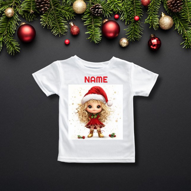Camiseta Chica de Navidades quirúrgicos con NOMBRE PERSONAL (Subido por el creador)