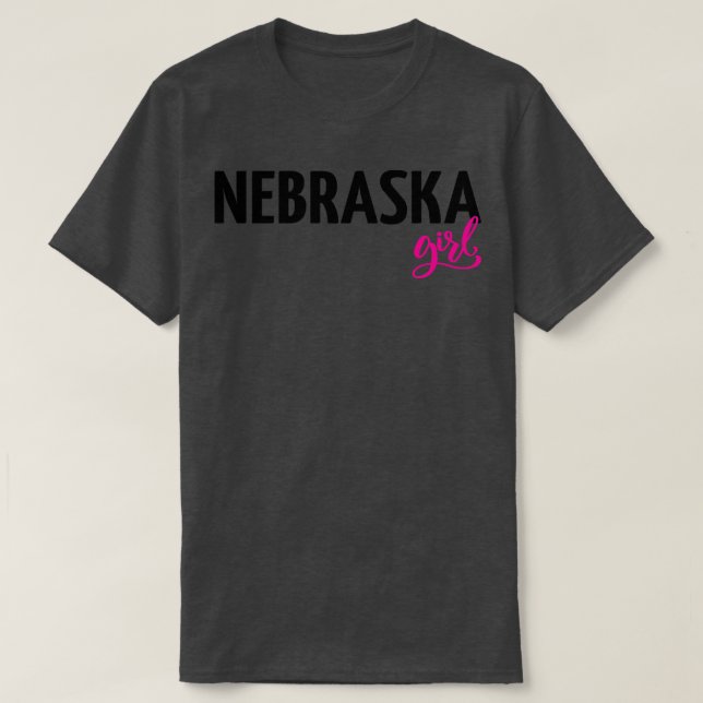 Camiseta Chica de Nebraska 1 (Diseño del anverso)