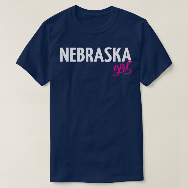 Camiseta Chica de Nebraska 2 (Diseño del anverso)