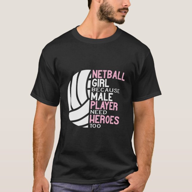 Camiseta Chica De Netball Porque Los Jugadores También Nece (Anverso)